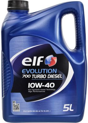 Олива моторна ELF Evolution 700 Turbo Diesel 10W-40 5л (12-5 TD) (201553)