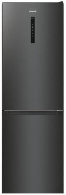 Холодильник Gorenje NRK619EABXL4 з нижн. мороз. камерою, 185х60х60см, 2 дв., Х- 204л, М- 96л, A+, No