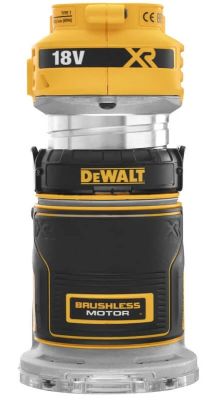 Фрезер акумуляторний DeWalt XR Li-lon 18В цанга 6 та 8мм 16000-25500об/хв 30мм 1.54кг без АКБ та ЗП