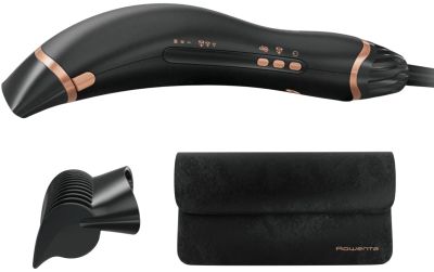 Фен Rowenta Ultimate Experience Air Motion, 1300Вт, 3 режими, насадка-гребінець, кейс для зберігання