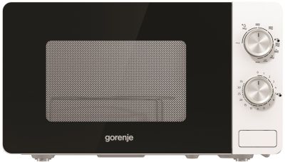 Мікрохвильова піч Gorenje, 20л, мех. управл., 800Вт, гриль, білий