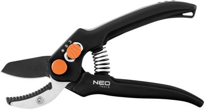 Секатор контактний Neo Tools, D різу 15мм, 185мм, 169г