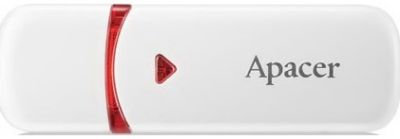 Накопичувач Apacer  64GB USB 2.0 Type-A AH333 Білий
