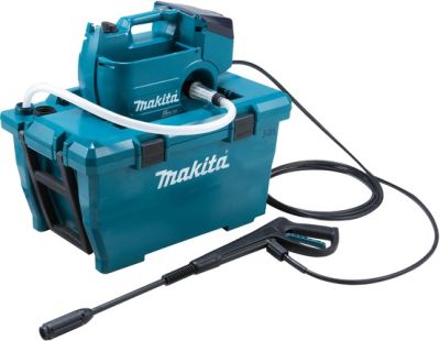 Мінімийка високого тиску Makita DHW080ZK акумуляторна LXT 18В+18В 80бар 330л/год 6.7кг без АКБ та ЗП