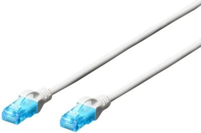 Патч-корд DIGITUS CAT 5e UTP, 0.25м, AWG 26/7, CCA, сірий