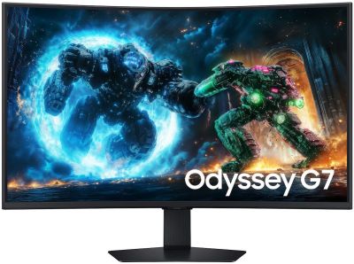Монітор Samsung 37" G7 G75F 4K HDMI, DP, USB, VA, 3840x2160, 165Hz, 1ms