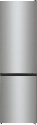 Холодильник з нижн. мороз. камерою Gorenje NRK6202EXL4 200х60х60см, 2 двері, 235( 96)л, А++, NoFrost
