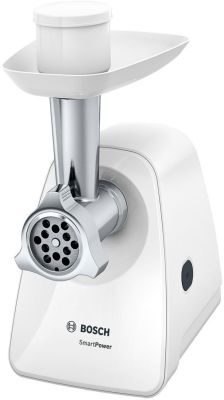 М'ясорубка Bosch MFW2514W - 1500Вт/1,7 кг-хв./шинковка/білий