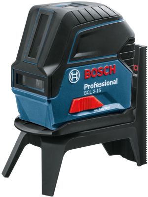 Нівелір лазерний Bosch Professional GCL 2-15 до 15м ±0.3мм/м червоний промінь + RM1 0.5кг