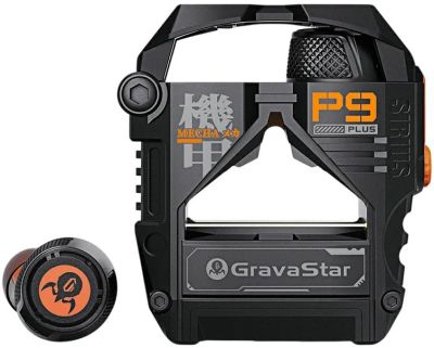 Навушники TWS Gravastar Sirius Plus, BT 5.3, чорний