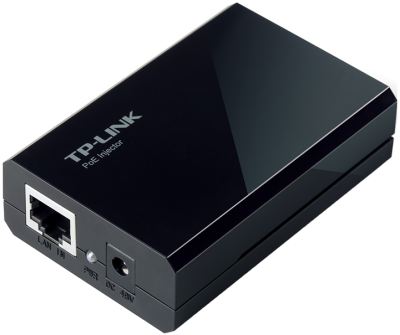 Інжектор PoE TP-LINK POE150S 1xGE, 1xGE PoE, 15.4Вт