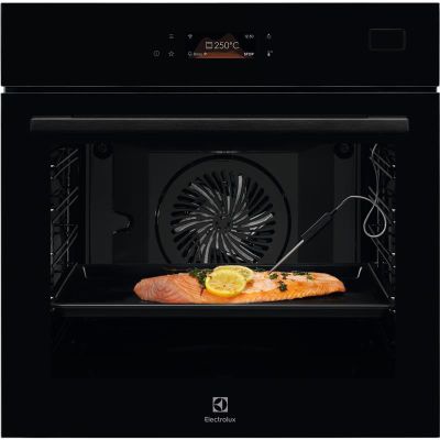 Духова шафа Electrolux електрична, 70л, А++, пара, дисплей, конвекція, ф-ція пароварки, телескопічні