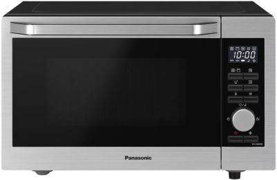 Мікрохвильова піч Panasonic, 30л, 1000Вт, гриль, конвекція, дисплей, нерж