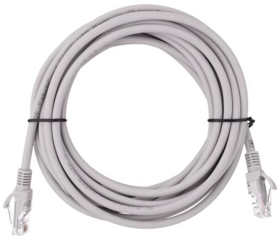 Патч-корд 2E САТ 5e, UTP, 3м, 26AWG, RJ45, 7/0.16, Cu, LSZH, сірий