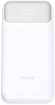 Акумулятор портативний літій-іонний Power Bank D-Link 20000мА*год, 65Вт PD 3.0, QC 3.0, 2xUSB-C, 1xU