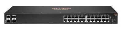 Комутатор HPE Aruba 6100, 24xGE, 4xSFP+ Ports, LT Warranty