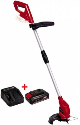 Тример садовий акумуляторний Einhell GC-CT 18/24 Li Kit PXC 18В акб 1х2.5А·год 24см 1.82кг