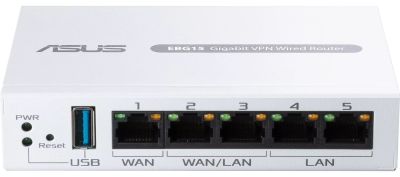 Маршрутизатор ASUS ExpertWiFi EBG15 2xGE LAN  1xGE WAN, 2xGE WAN/LAN, USB 3.2, BT