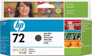 Картридж струменевий HP 72 DJ T610/T1100/T790 matte black, 130 ml