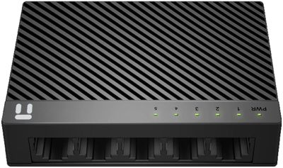 Комутатор Netis ST3105C, 5xFE, Некерований