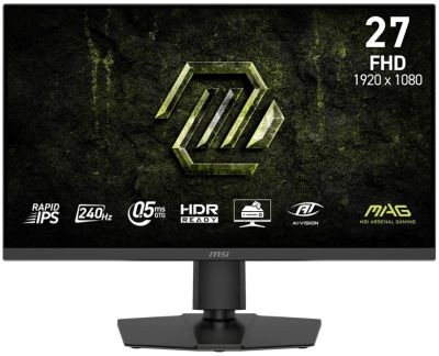 Монітор MSI 27" MAG 272PF-X24 2xHDMI, DP, MM, IPS, 240Hz, 0.5ms, sRGB 122%, AdaptiveSync, Pivot
