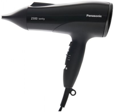 Фен Panasonic дорожній, 2500Вт, 3 режими, іонізація, хол. обдув, чорний