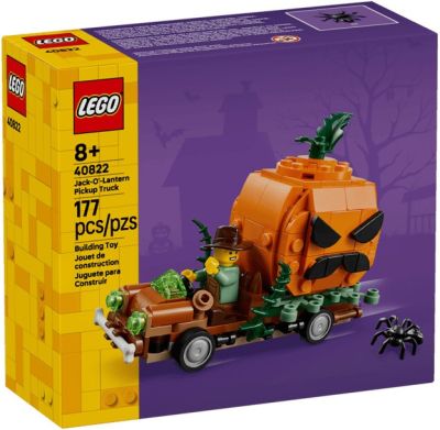 Конструктор LEGO Iconic  Пікап Джека-Ліхтаря
