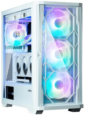 Корпус Zalman Z10 Duo без БЖ, 2xUSB3.0, 1xUSB Type-C, 4x120мм ARGB, VGA 395мм, LCS ready, TG Side Pa