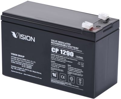 Акумуляторна батарея Vision CP, 12В, 9А•год, AGM