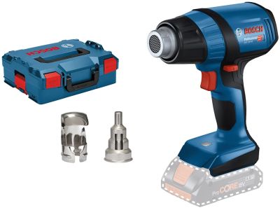 Фен будівельний акумуляторний Bosch Professional GHG 18V-50 18В 300/500°C 175л/хв L-BOXX 0.59кг без