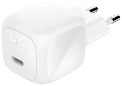 Зарядний пристрій мережевий Belkin 45Вт USB-С PD PPS, білий