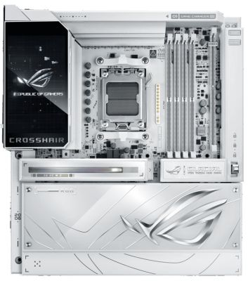 Материнcька плата ASUS ROG CROSSHAIR X870E GLACIAL sAM5 X870E 4xDDR5 M.2 USB Type-C Wi-Fi BT E-ATX б