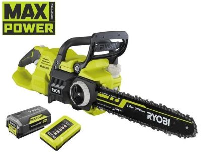 Пила ланцюгова акумуляторна Ryobi Max Power RY36CSX35A-150 36В 35см 1х5А·год ЗП 4кг