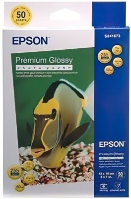 Папір Epson A4 Premium Glossy Photo Paper, 50арк.