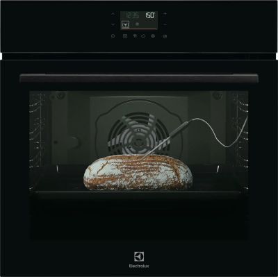 Духова шафа Electrolux електрична, 72л, A++, пара, дисплей, конвекція, піроліз, телескопічні напрямн