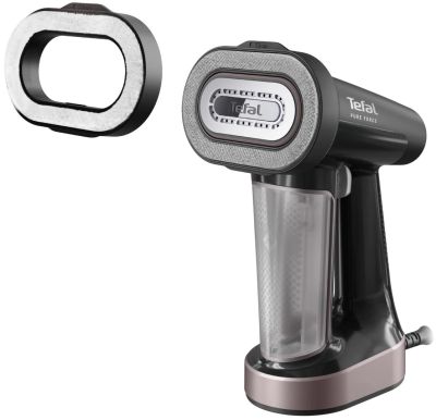 Відпарювач Tefal компактний Pure Force 3в1, 1800Вт, 180мл, постійна пара - 35гр, керам. підошва, чор