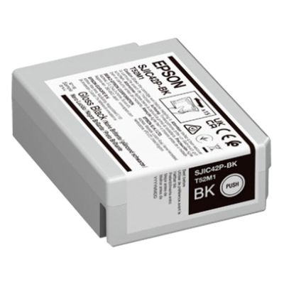Картридж струменевий Epson SJIC42P ColorWorks C4000e BK Black