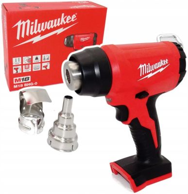 Фен будівельний акумуляторний Milwaukee M18 BHG-0 18В 470°C 175 л/хв 1.4кг без АКБ та ЗП