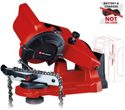 Верстат для заточування ланцюгів акумуляторний Einhell GE-CS 18 Li - Solo 18В PXC 6500об/хв диск 108