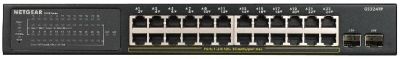 Комутатор NETGEAR GS324TP 24xGE PoE, 2xSFP, 190Вт, Керований L2