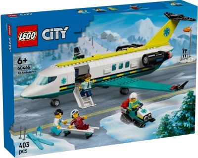 Конструктор LEGO City Літак швидкої медичної допомоги