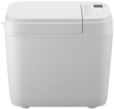 Хлібопічка Panasonic 550Вт, програм-21, макс.вага -1.25кг, форма-прямокутник, пластик, білий
