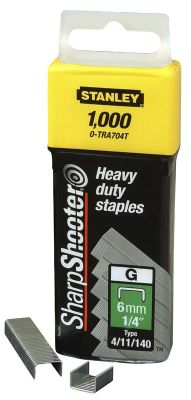 Скоби Stanley "Light Duty", тип G, 8мм, 1000шт