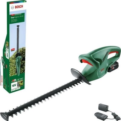 Кущоріз акумуляторний Bosch EasyHedgeCut EasyHedgeCut 18-45 18В акб 1х2А·год лезо 45см крок різу 15м
