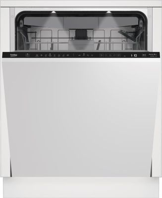 Посудомийна машина Beko вбудована, 15компл., D, 60см, 3й кошик,  білий