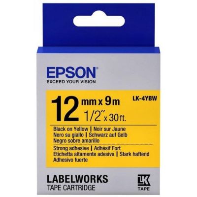 Картридж зі стрічкою Epson LK4YBW9 принтерів LW-300/LW-400/LW-400VP/LW-600P/LW-700/LW-Z710/LW-900P/L