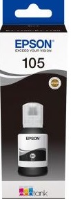 Контейнер з чорнилом Epson 105 EcoTank L7160/L7180 black pigm