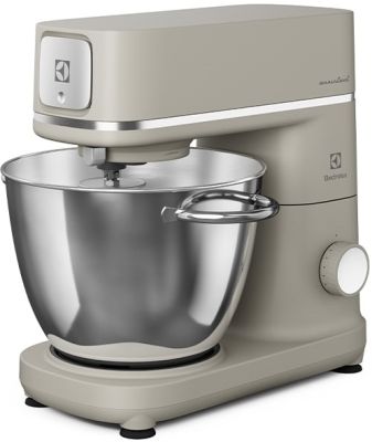 Кухонна машина Electrolux, 1200Вт, чаша-метал, корпус-метал, насадок-4, бежевий