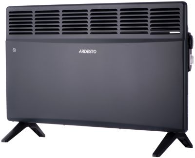 Конвектор ARDESTO CH-2000MCA, 2000 Вт, 20 м2, закритий нагрів. елемент, IP24, мех. керування, антрац