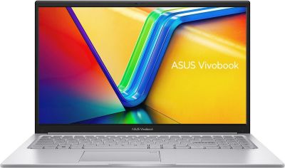 Ноутбук ASUS Vivobook 15 X1504VA-BQ500 15.6" FHD IPS, Intel i3-1315U, 16GB, F512GB, UMA, noOS, Срібл
